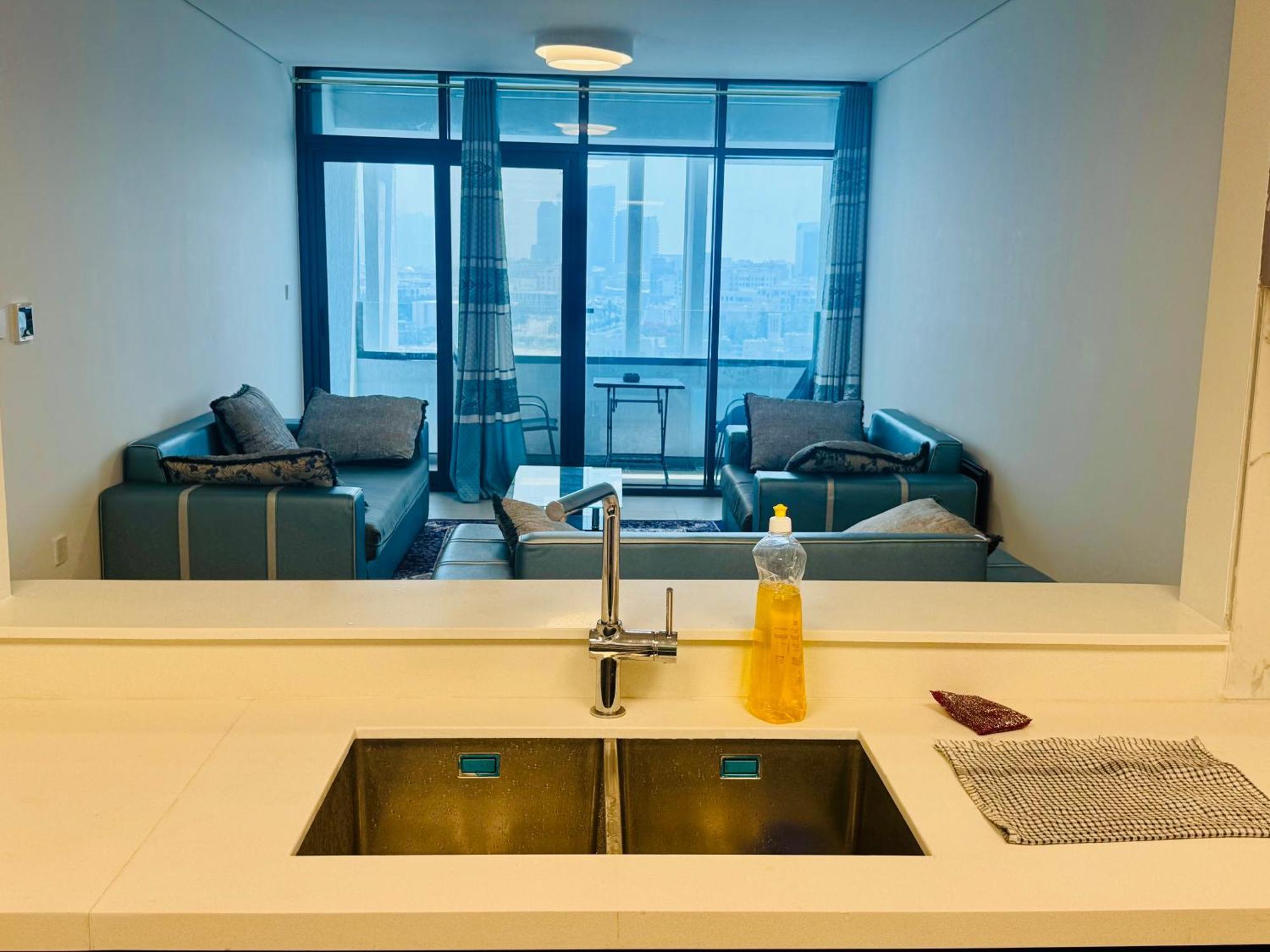 Wow Amazing Burjkhalifa,sea,sunset,ship,park View,2bhk Furnished Apartment-airport,metro,mall,golf,bus,park Near - Flat 807 Apartment Dubai