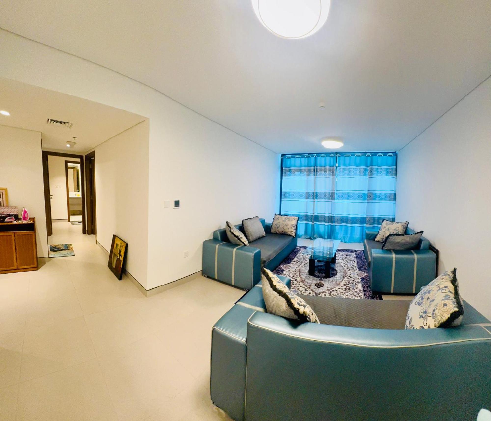Wow Amazing Burjkhalifa,sea,sunset,ship,park View,2bhk Furnished Apartment-airport,metro,mall,golf,bus,park Near - Flat 807