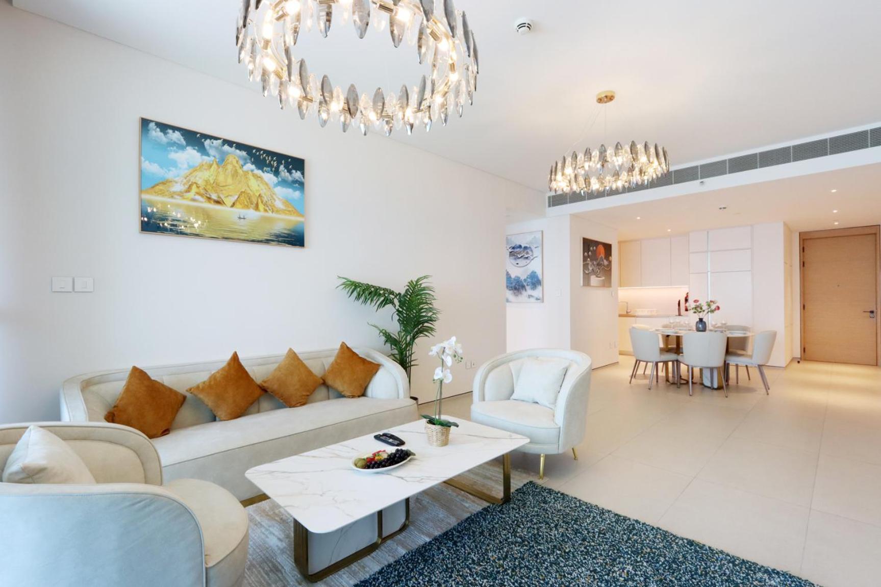 Appartement Livbnb - Lush 2Br Suite With Sea And Ain View In Address Jbr