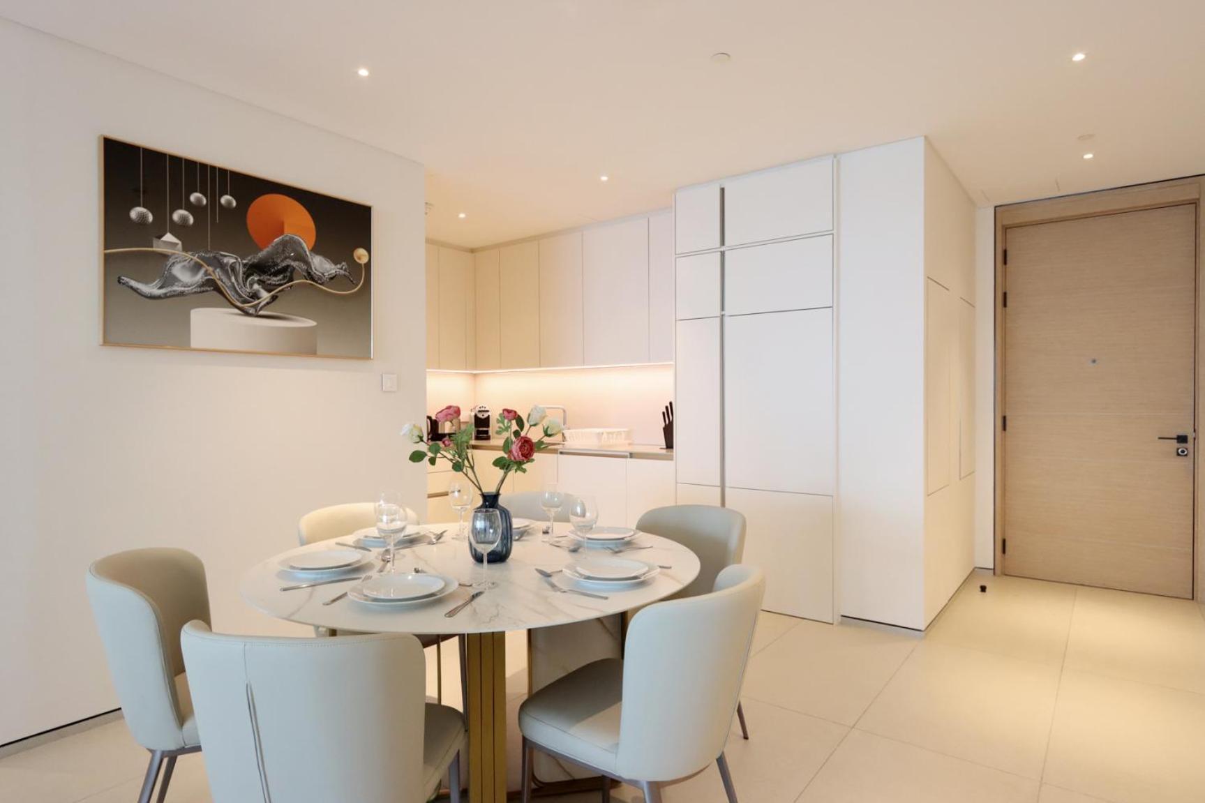 Appartement Livbnb - Lush 2Br Suite With Sea And Ain View In Address Jbr *