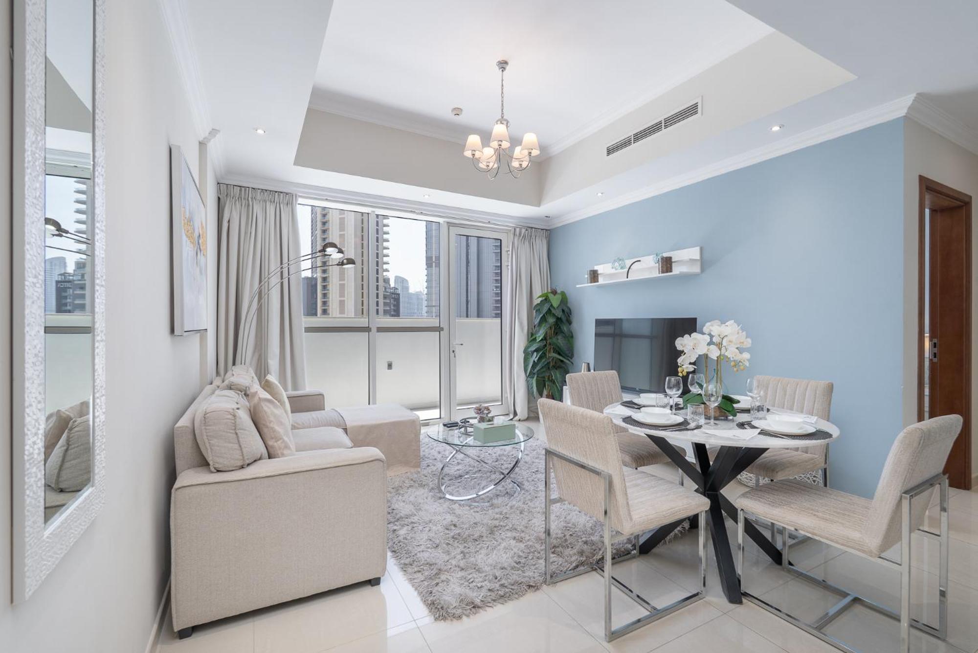 Heaven Crest Downtown - And 1 Bedroom 2 Minute Walk To Mall And Burj Khalifa * Dubai
