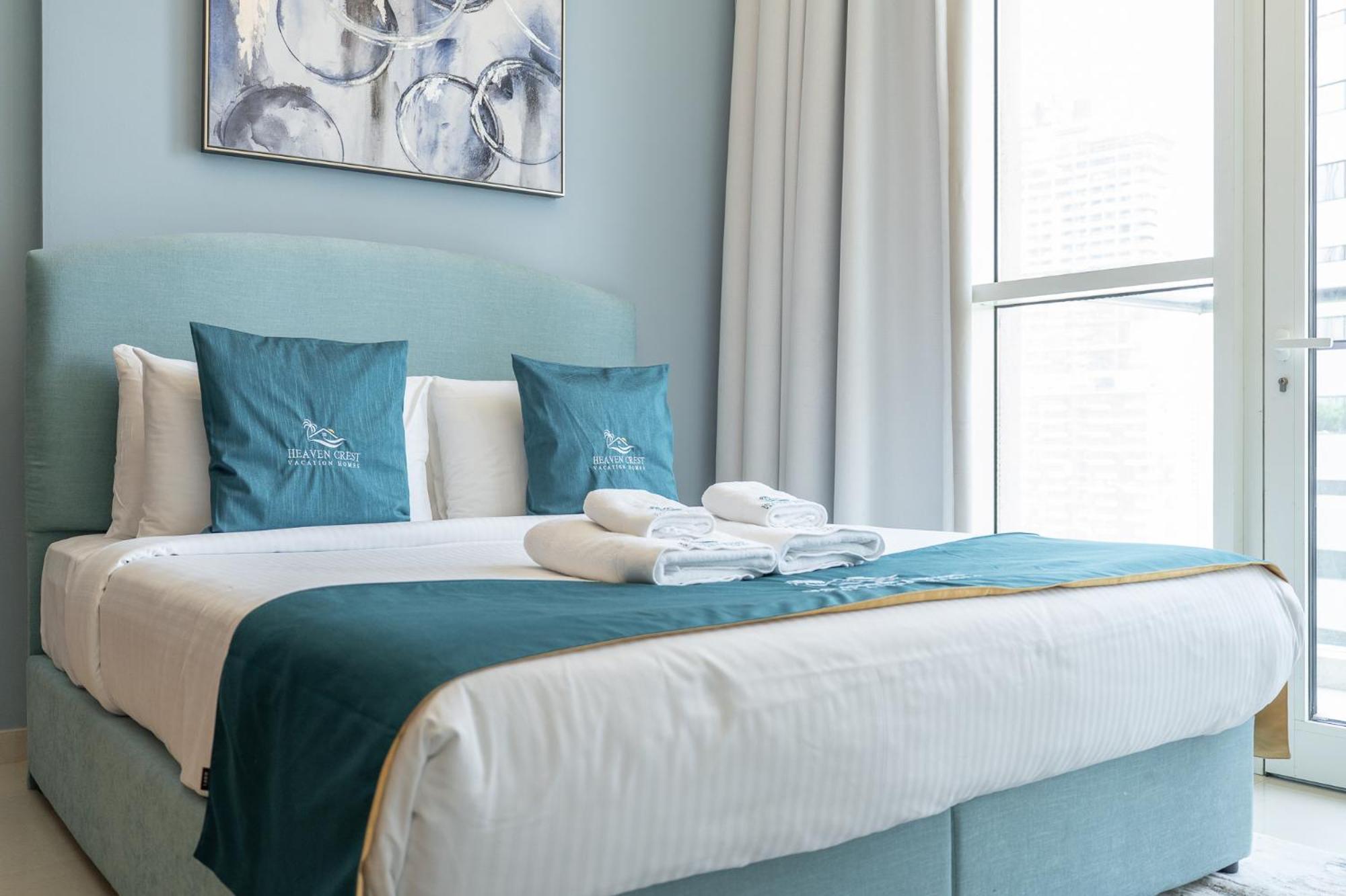 Apartment Heaven Crest Downtown - 3 Bedroom 2 Minute Walk To Mall And Burj Khalifa *