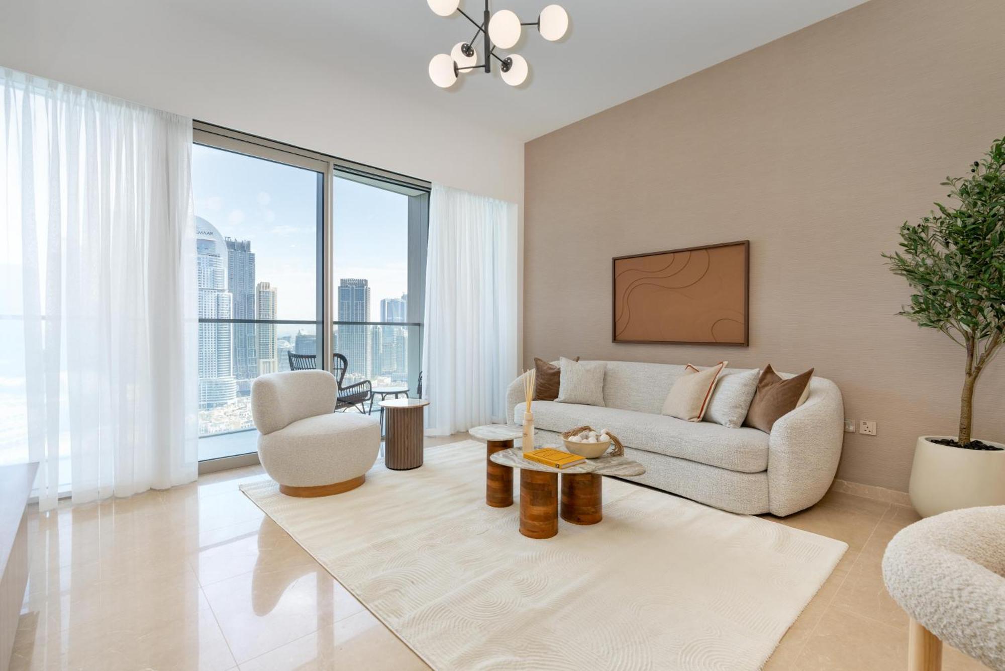 Lägenhet Grande 12 Opera District - Mesmerizing Full Burj & Fountain View Luxury Opera Unit