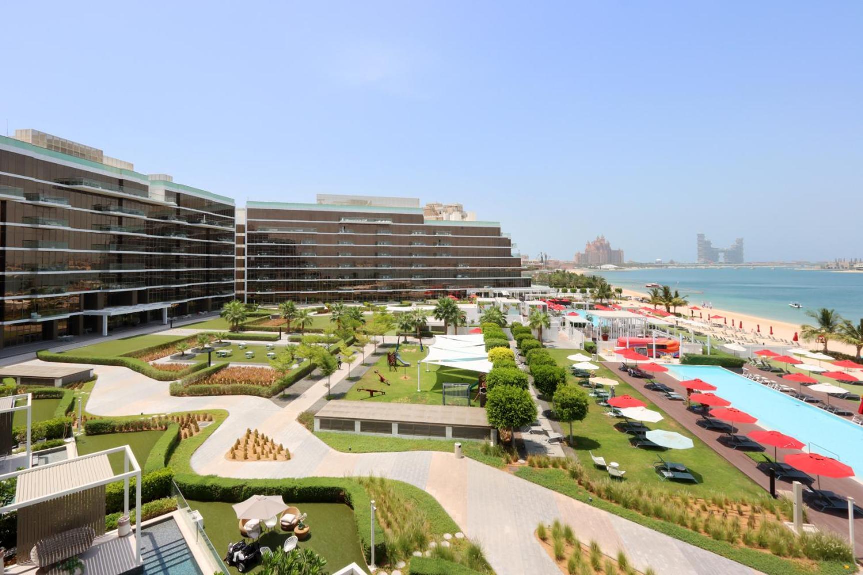 Modern 2Br With Beach Access & Scenic Atlantis Views Dubai