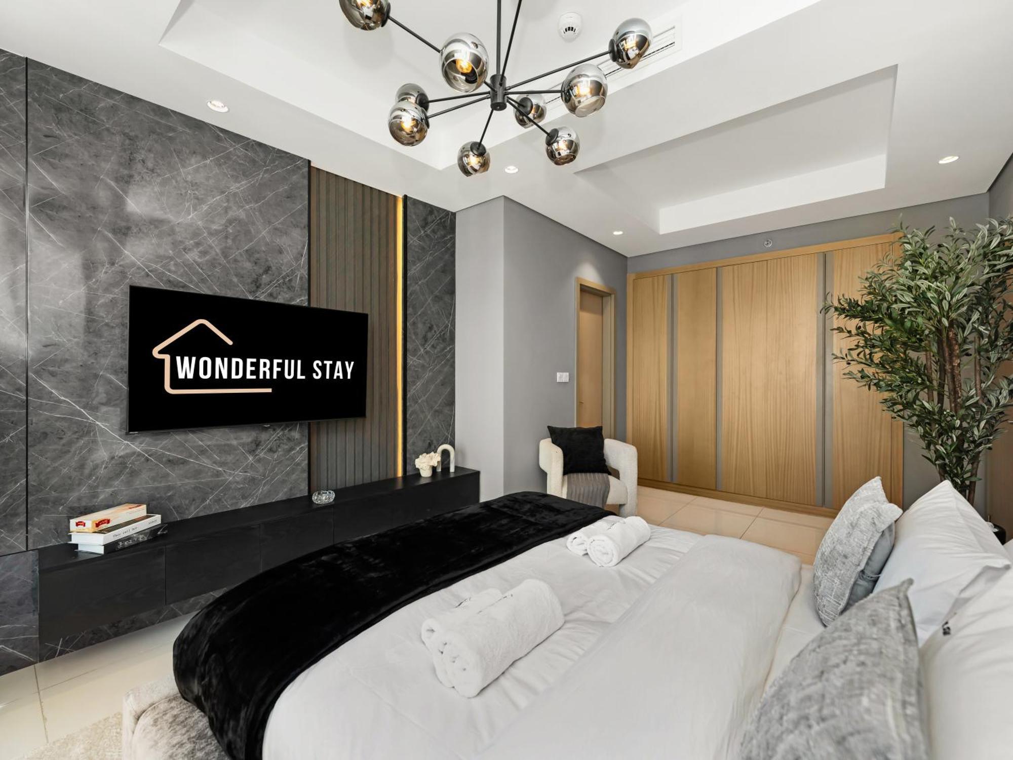 Wonderfulstay At Paramount - Highest Infinity Pool - Burj Khalifa View - Brand New Luxury Apartment Dubai
