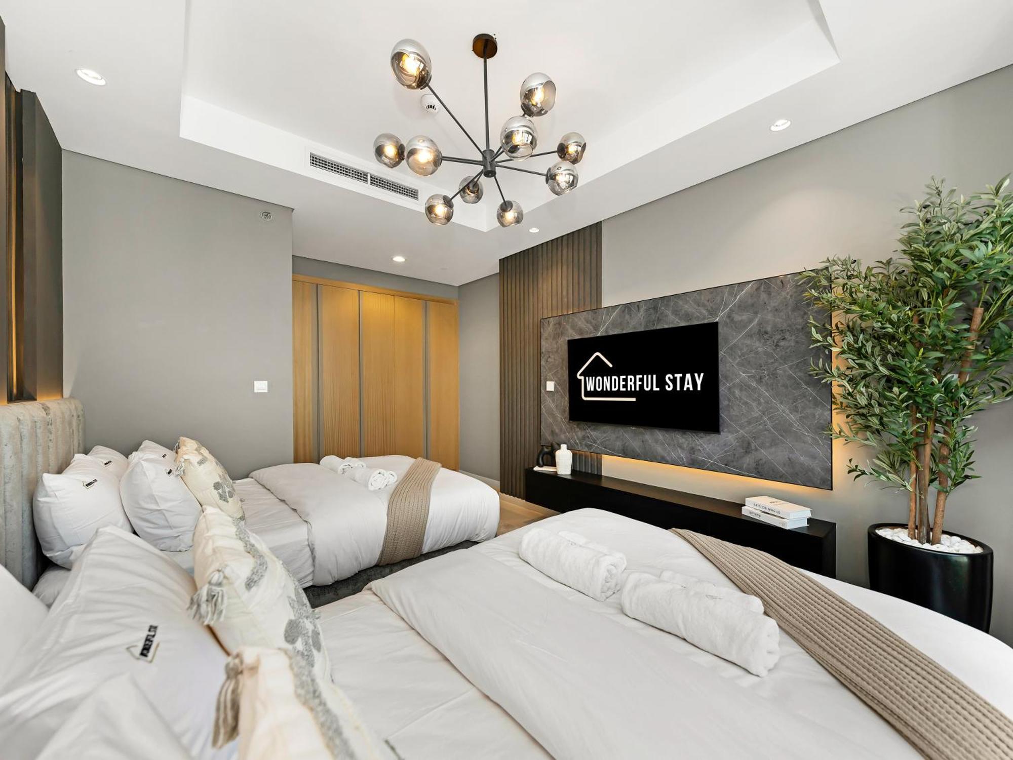 Wonderfulstay At Paramount - Highest Infinity Pool - Burj Khalifa View - Brand New Luxury Dubai