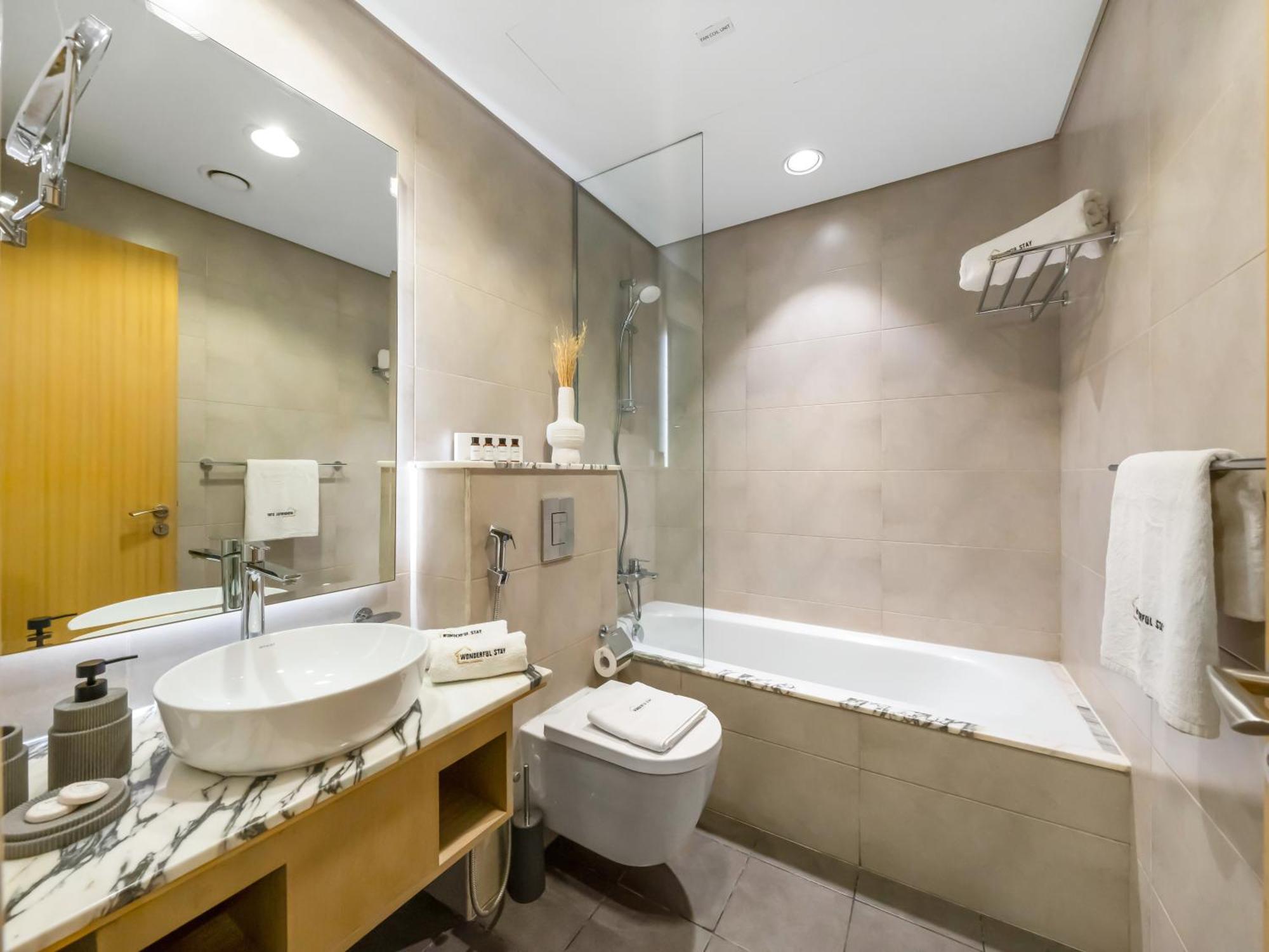 Apartment Wonderfulstay At Paramount - Highest Infinity Pool - Burj Khalifa View - Brand New Luxury