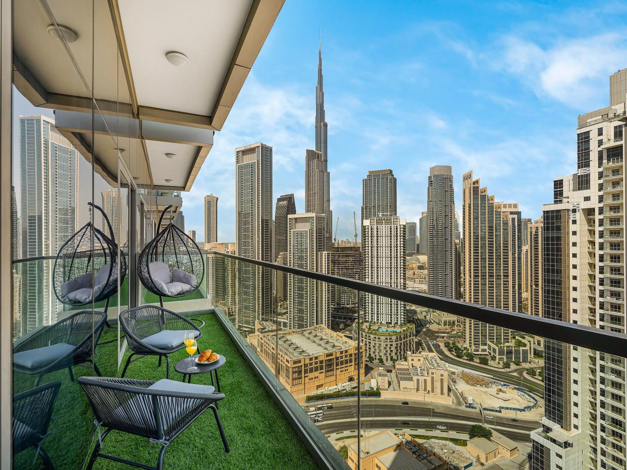 Apartment Wonderfulstay At Paramount - Highest Infinity Pool - Burj Khalifa View - Brand New Luxury Dubai