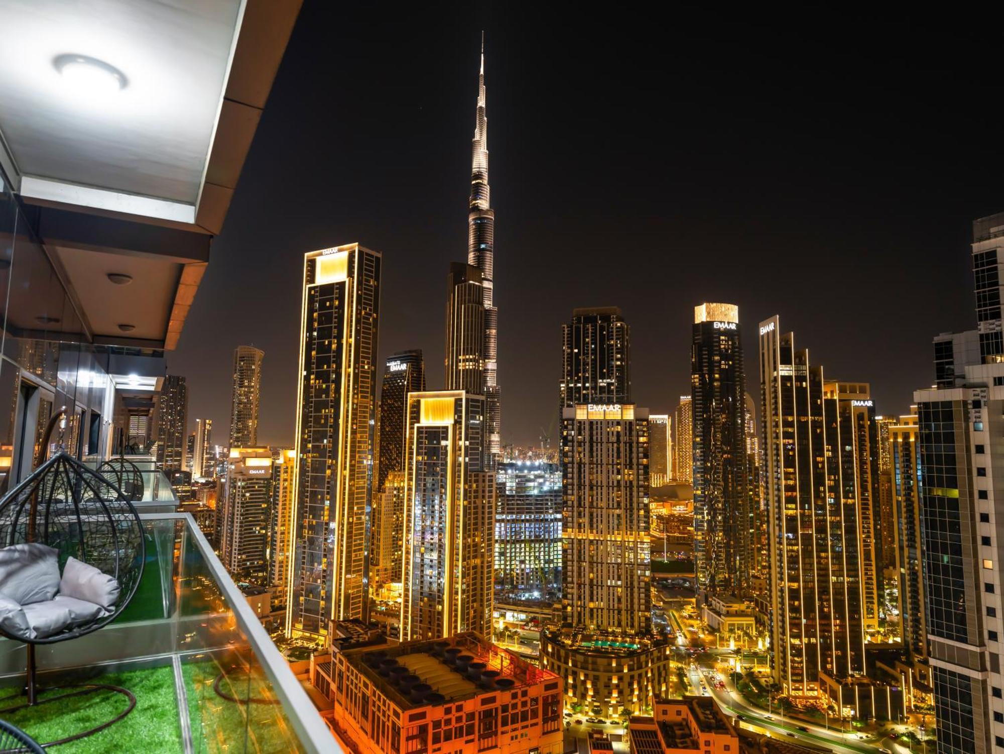 Wonderfulstay At Paramount - Highest Infinity Pool - Burj Khalifa View - Brand New Luxury * Dubai