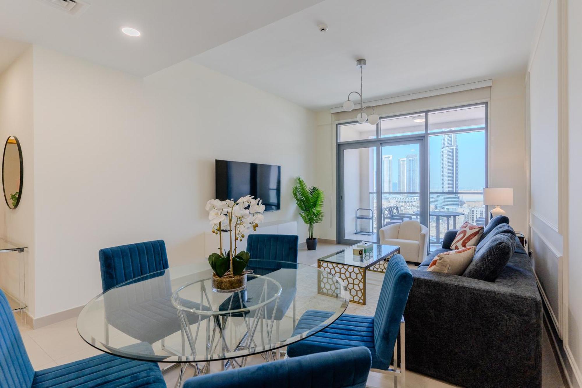 Apartament Burj Khalifa View - 2br And Maid - Downtown Dubai