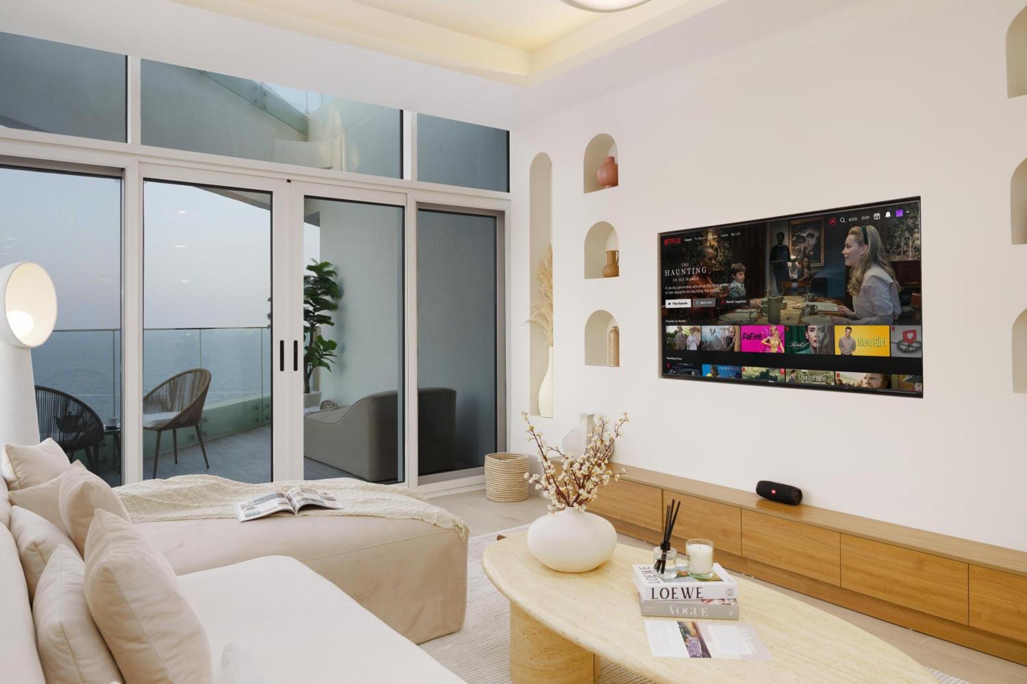 Dejaview Luxury With Private Terrace, Burj & Sea View Dubái