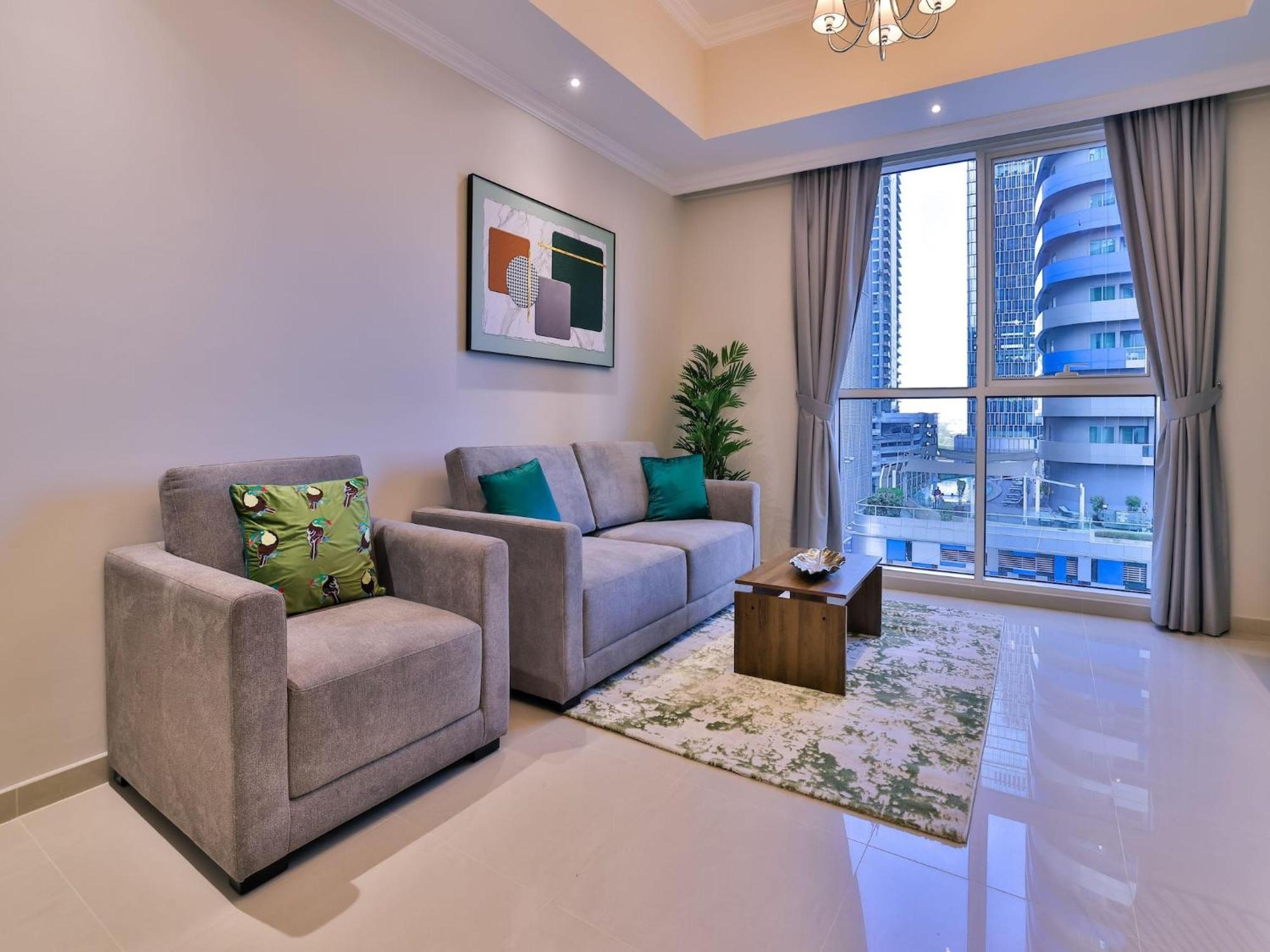 Apartamento Luxe Near Mall Burj Khalifa Pool Gym Parking