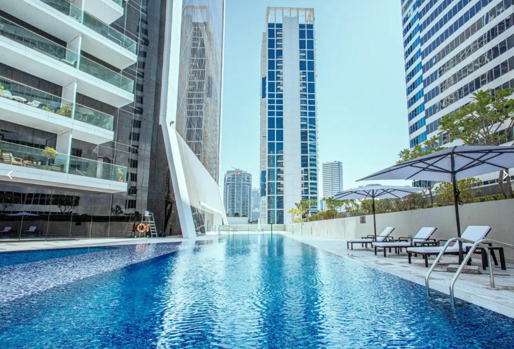 Lejlighed Luxury With Burj Khalifa View - Marquise Square Tower Dubai