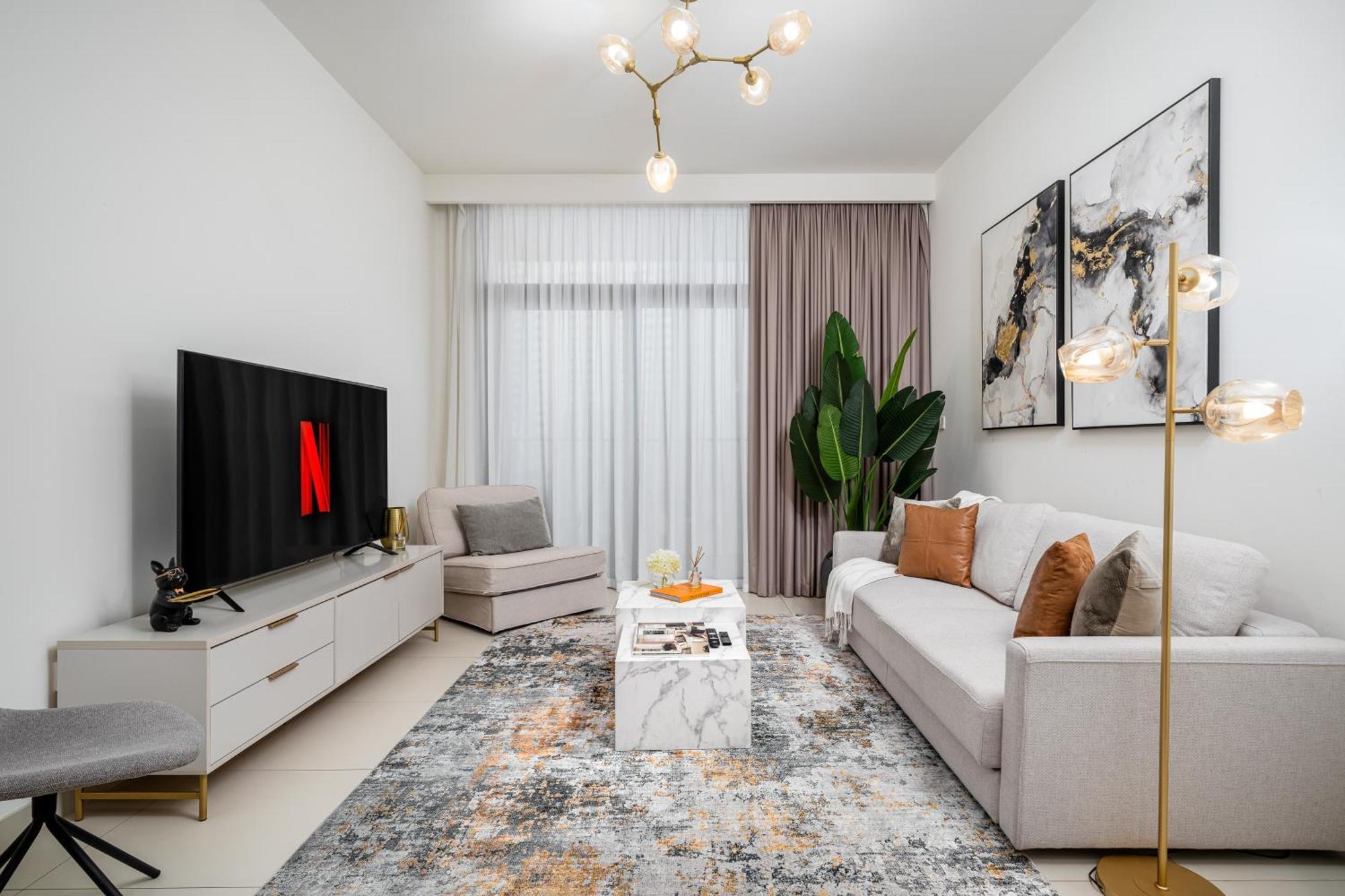 Luxury One Bedroom With Full Burj Khalifa View & Fountain View By Delujo Dubai