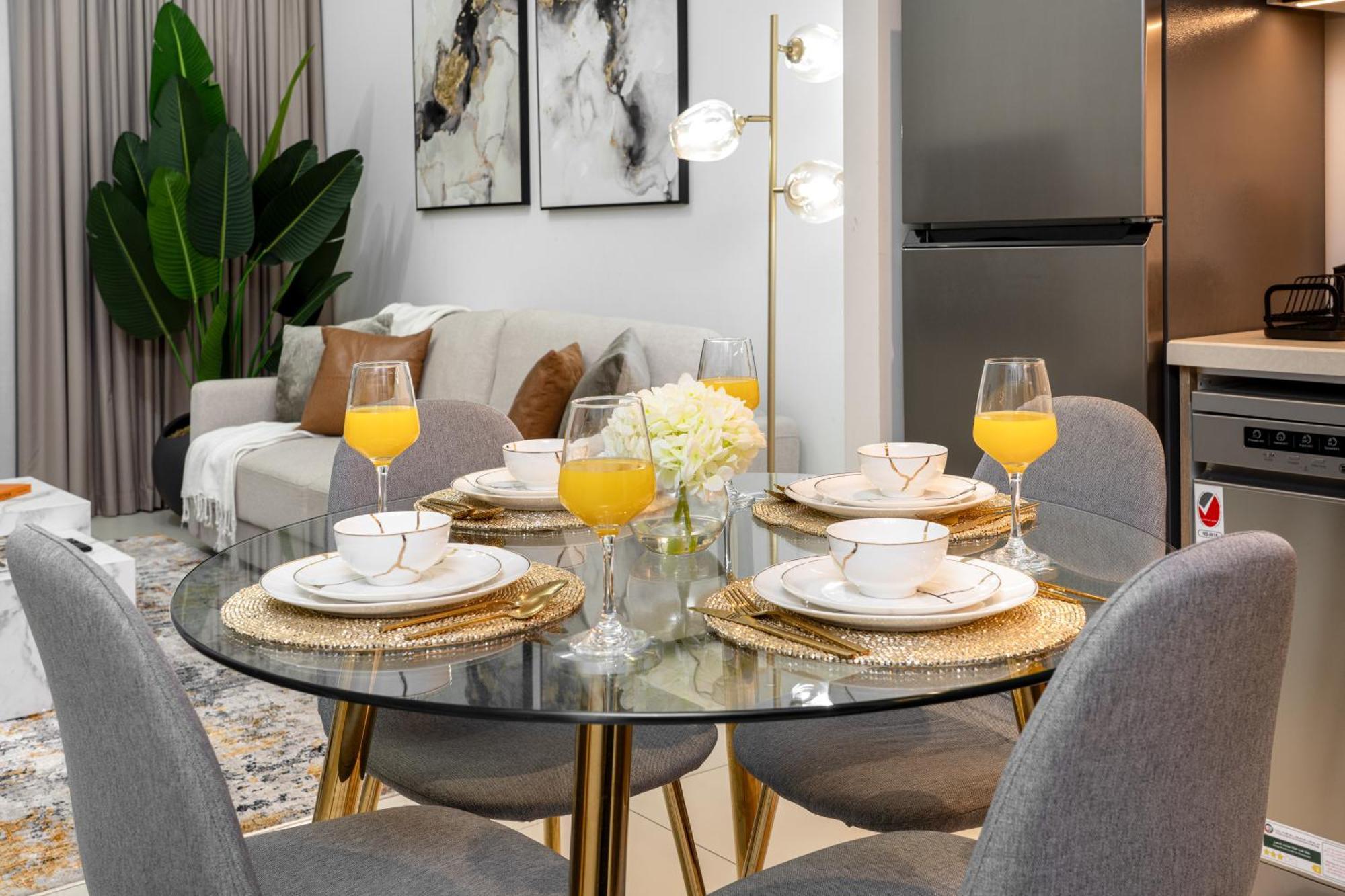 Appartement Luxury One Bedroom With Full Burj Khalifa View & Fountain View By Delujo Dubai