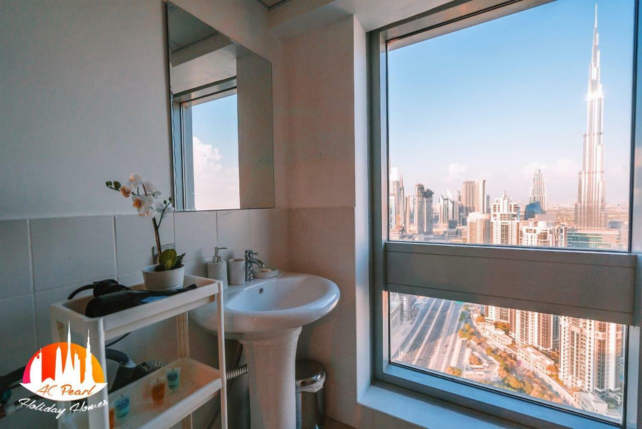 Appartement A C Pearl Holiday Homes - The Loft With Burj Khalifa View *