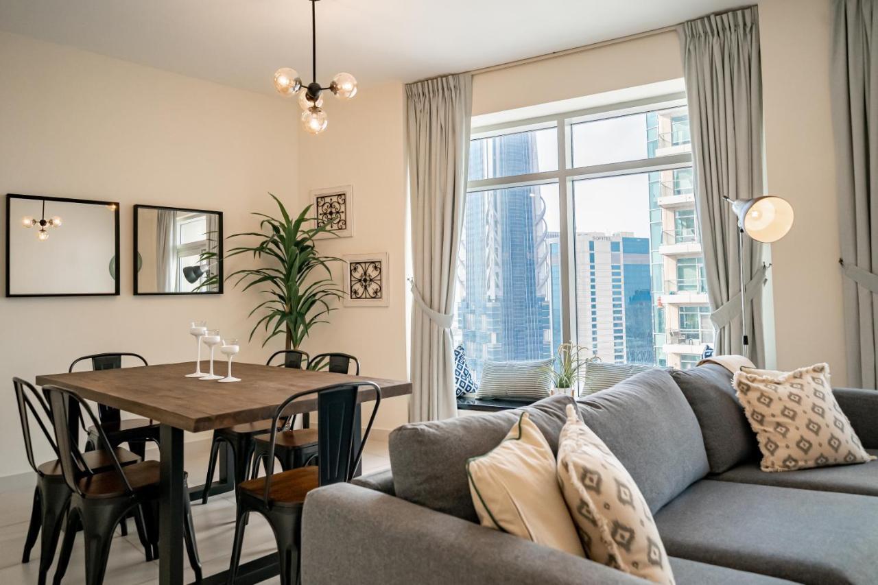 Lejlighed Higuests - Designer Apt With Panoramic View Near Burj Khalifa Dubai