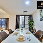 Jumeirah Beach Residence By Your Perfect Stay Short Lets Dubai With Marina Views Large Balcony, Gym And Swimming Pool