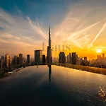 Hausreserv At Paramount Midtown Hotel - Infinity Pool With Burj Khalifa View - Luxury Apartments