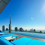 Avalonstay - Paramount Midtown Dubai High Floor With Burj Khalifa View & Infinity Pool