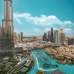 Luxury High Floor Burj Khalifa And Fountain View Apartment 5 Minute Walk Dubai Mall