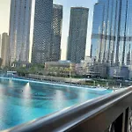 Full View Burj Khalifa And Fountains -Souk Al Bahar- Dream View Holiday Home Rental