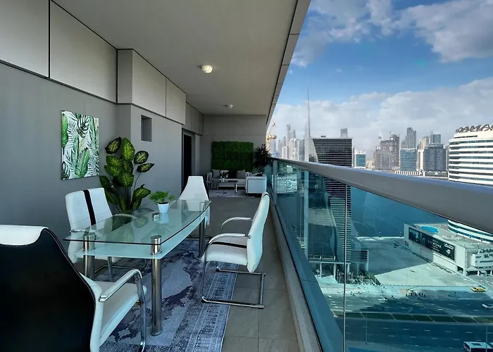 2 Bedroom Burj Khalifa View Apartment With Large Private Terrace