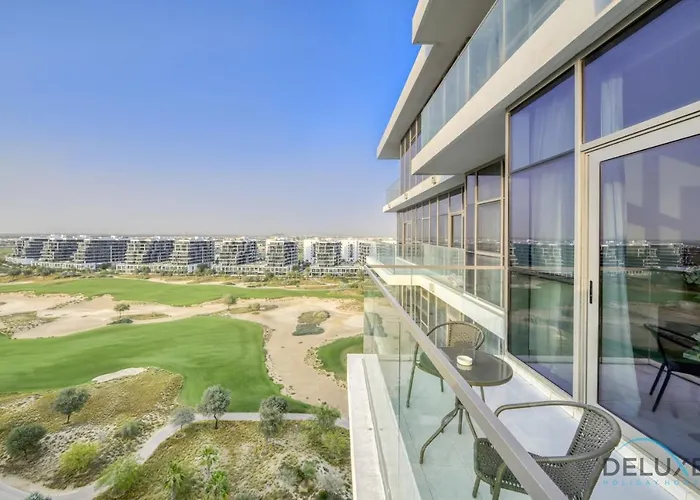 Sunlit Studio At Golf Promenade 2A Damac Hills By Deluxe Holiday Homes