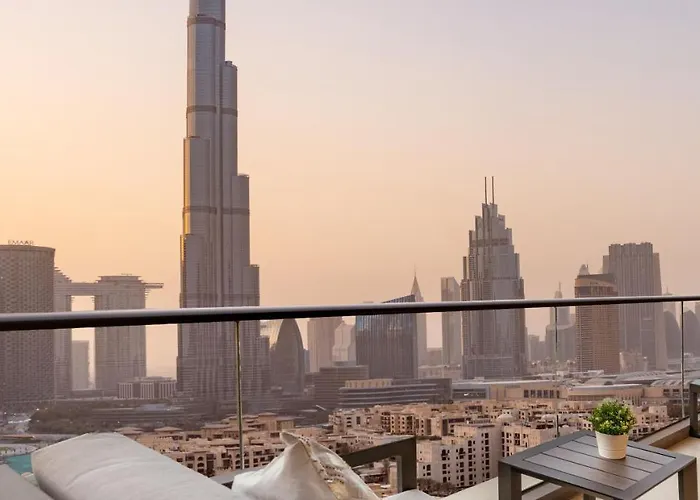 Elite Royal Apartment - Panoramic Full Burj Khalifa, Fountain & Skyline View - Imperial - 2 Bedrooms & 1 Open Bedroom Without Partition