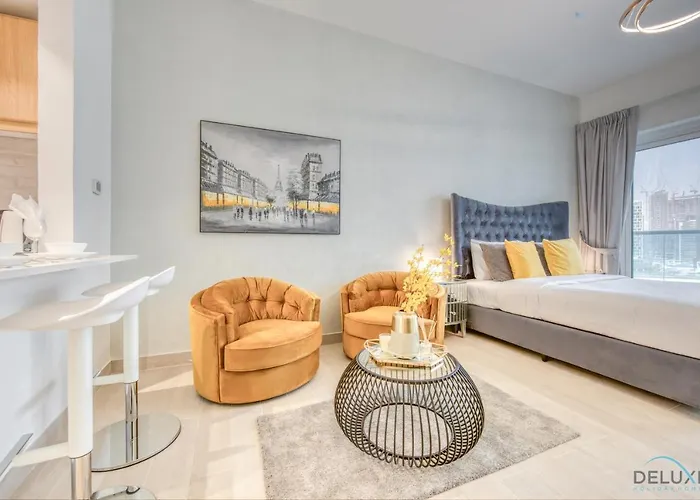 Opulent Studio In Safir Tower 1 Business Bay By Deluxe Holiday Homes