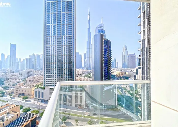 Bnbmehomes - 2Br Apt With Burj Khalifa View -1406