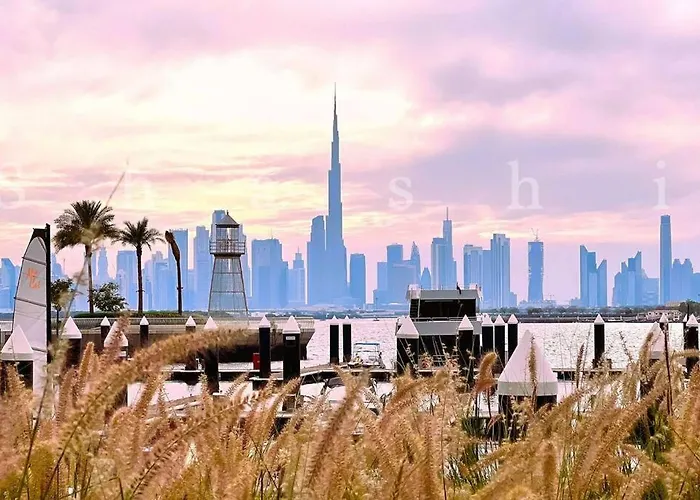 The Shrashi Suites, Dubai Creek Harbour - Paradise On The Island With Dubai Skyline & Burj Khaleefa View