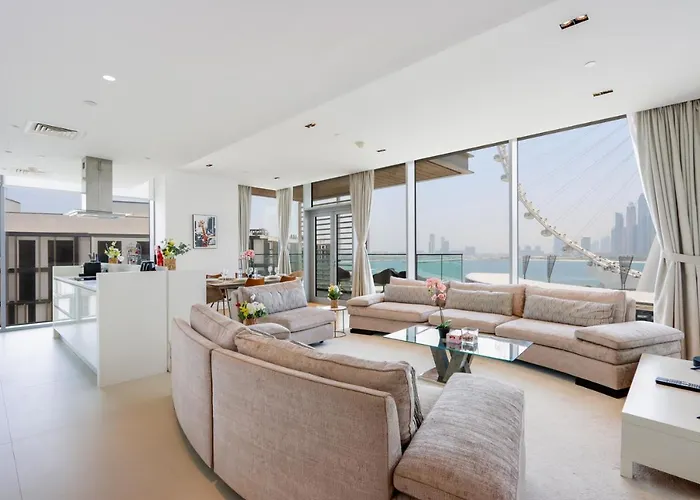 Prime 3Br Suite In Bluewaters - Full Ain Dubai View - Livbnb