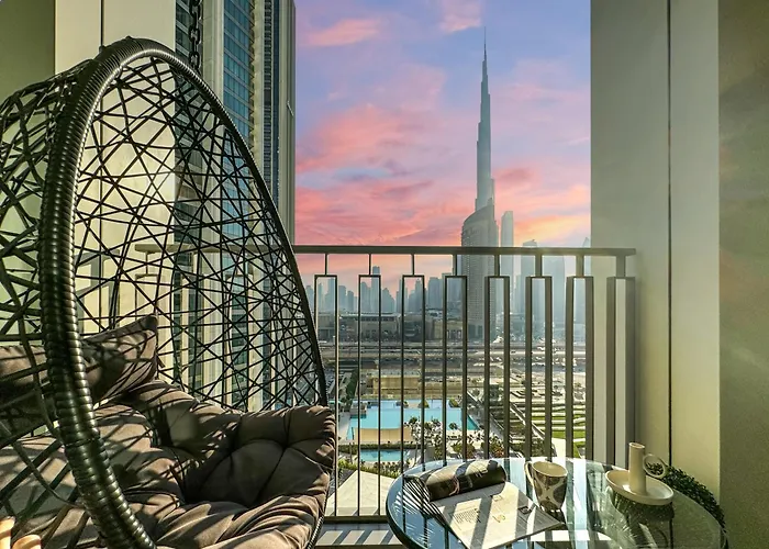 Amazing Burj Khalifa Views With Dubai Mall Direct Connection In Downtown