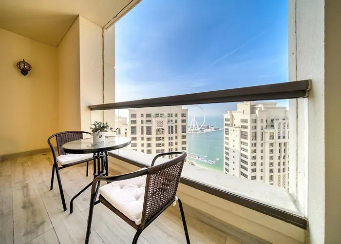 300M From The Beach - Jbr Apartment With Sea & Dubai Eye Views