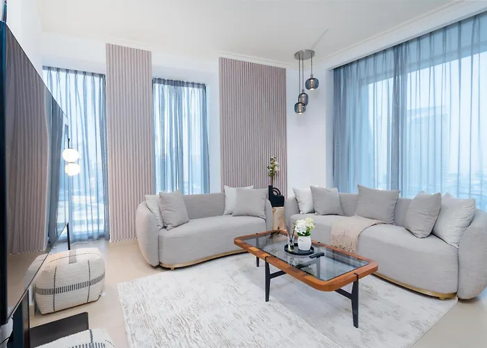 Whitesage - Unbeatable Views Of Burj Khalifa In This Huge 3Br