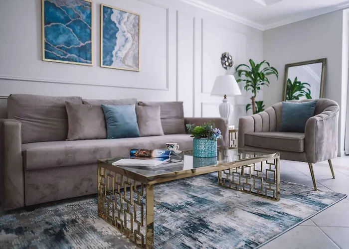 Sea & Palm View Elegant 1 Bedroom Apartment