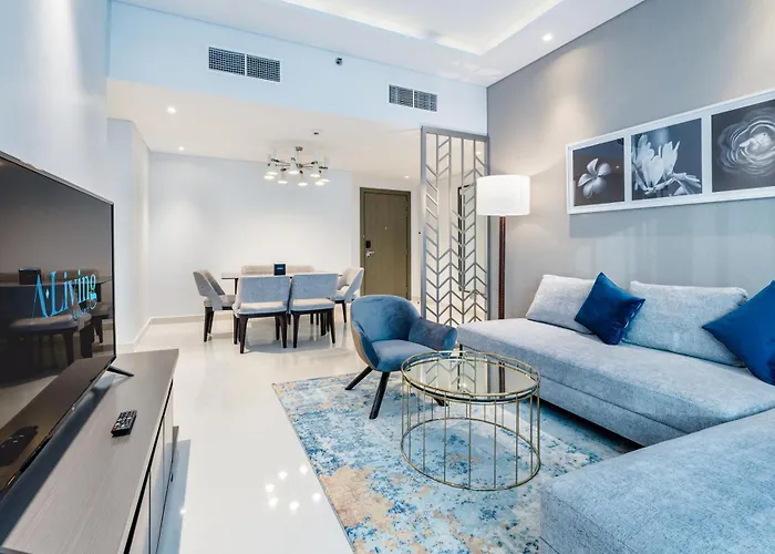 Aliving-Luxury 2Br Damac Maison Prive A, Business Bay- 1110