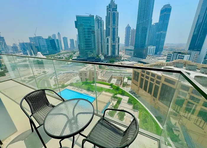 Modern 2Br Near Dubai Mall & Burj Khalif