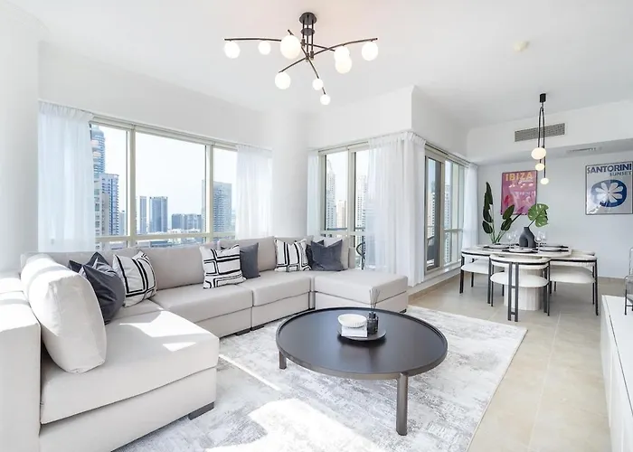Luxurious And Minimalist 3Br In Dubai Marina