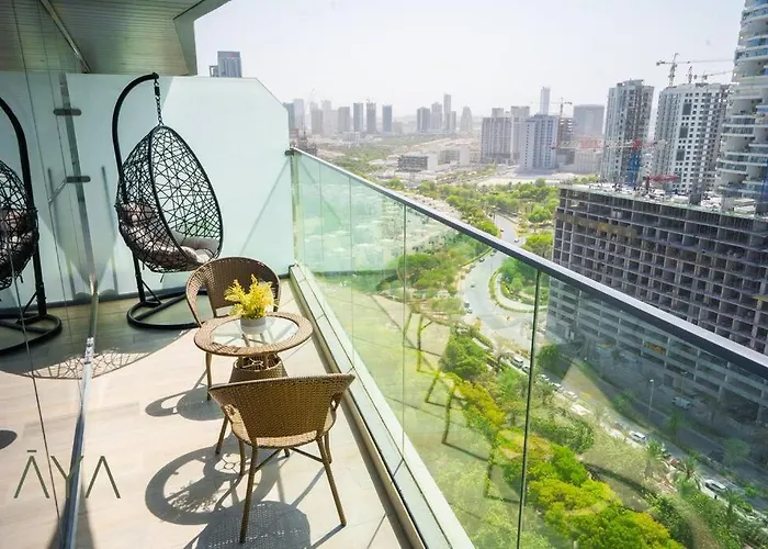 Elegant 1Br Retreat With Rooftop Pool In Jvc By Aya Boutique