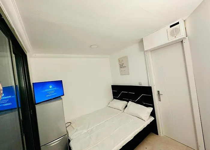 Couples Room With Private Balconey Smart Tv Fridge
