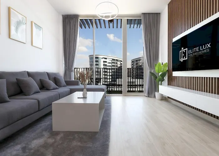 Elite Lux Holiday Homes - Luxury Retreat 1Br Pool Gym In Arjan