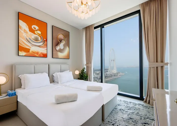 Livbnb - Lush 2Br Suite With Sea And Ain View In Address Jbr