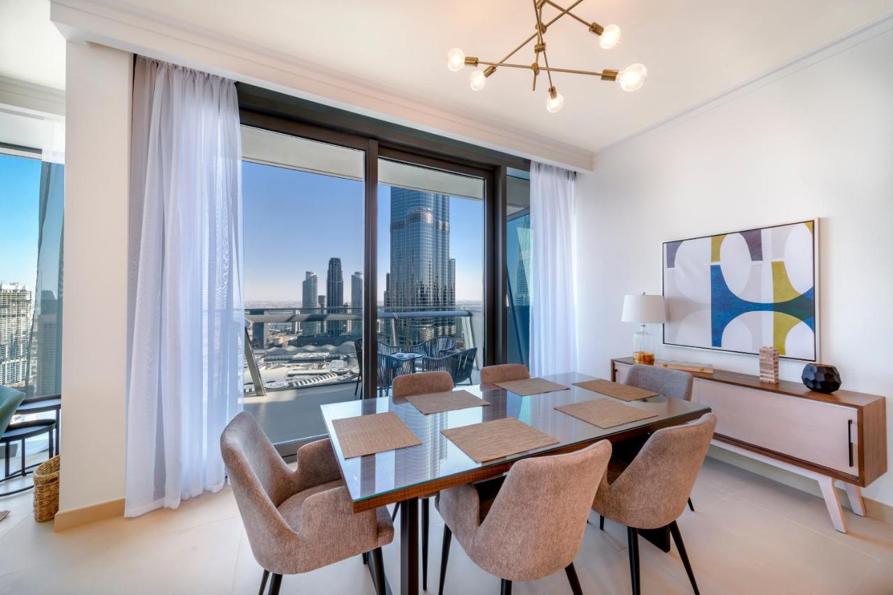 Full Burj Khalifa View: Atlas Homestays - 03 Bedroom At Burj Vista 5005 Apartamento Dubái