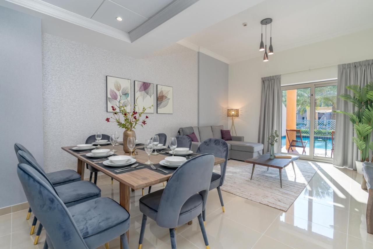 Globalstay At Palm Jumeirah Beachfront Paradise With Pool And Gym Apartamento Dubái