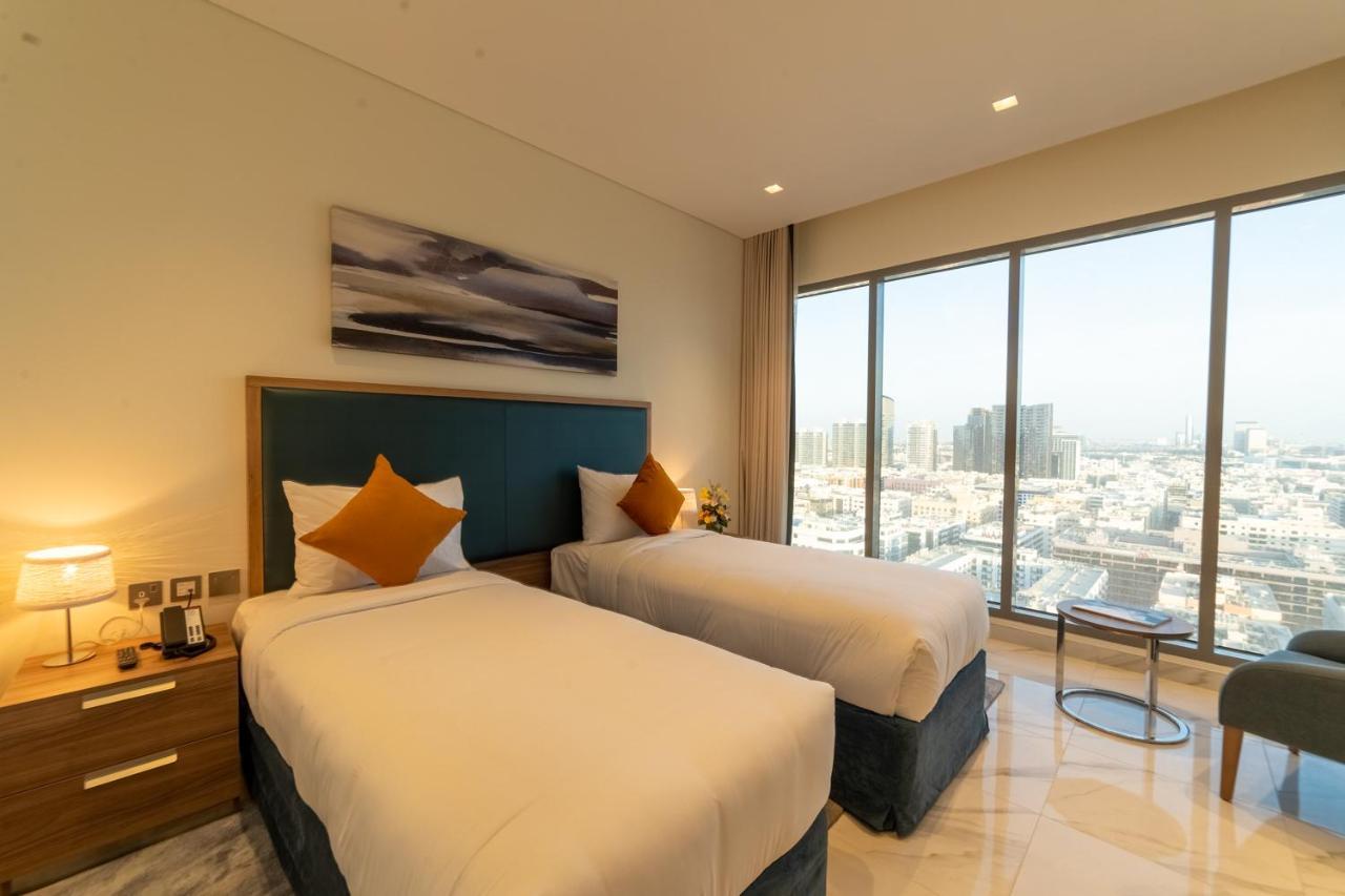 Suha Mina Rashid Lägenhetshotell Dubai
