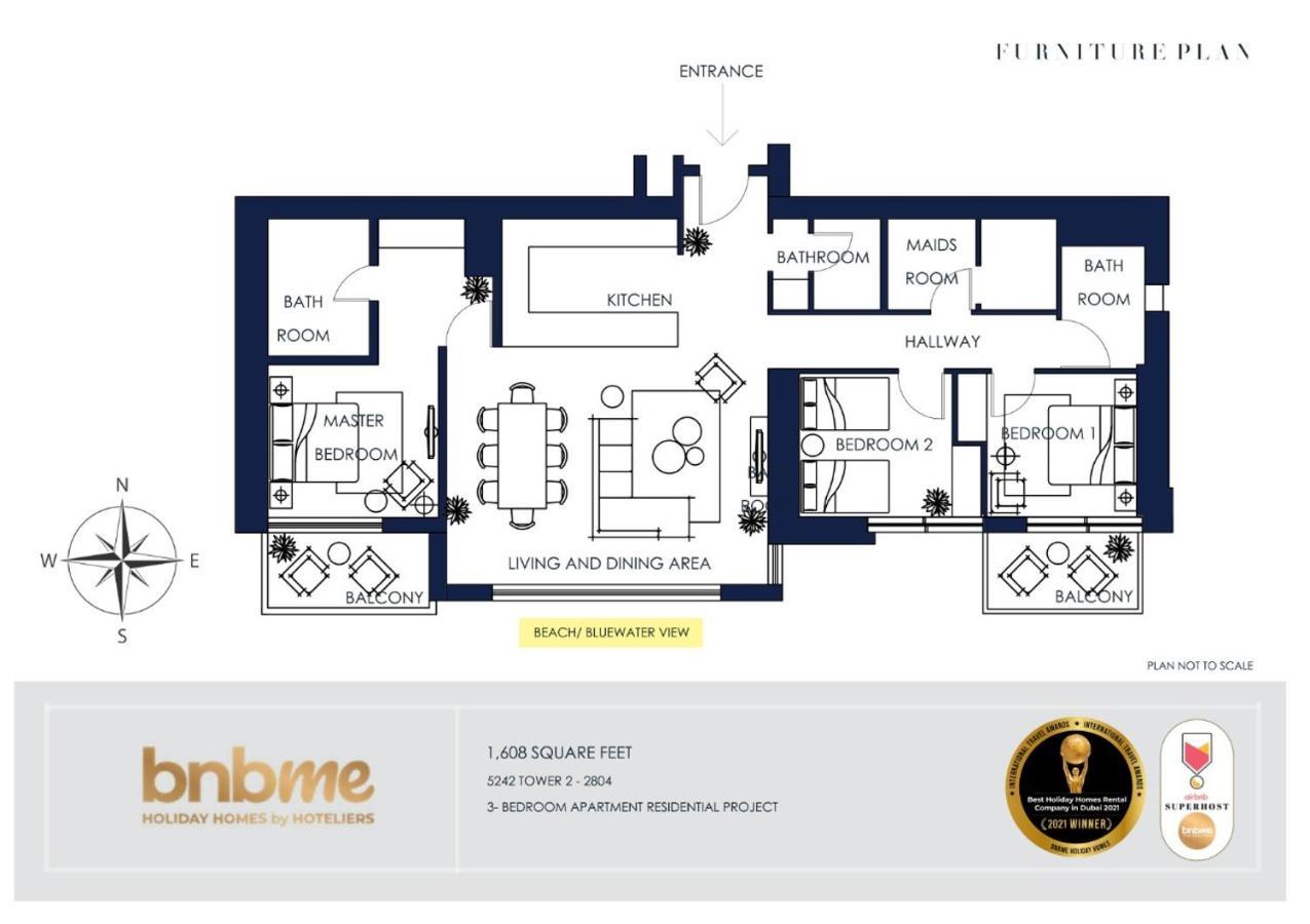 Apartamento Bnbmehomes - Luxe High Floor - Full Seaview - 2804