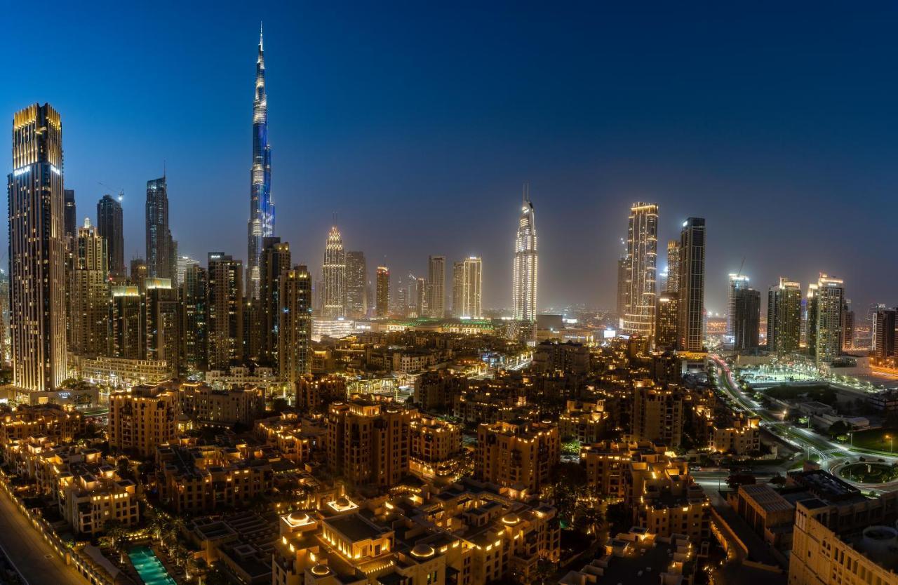 Spacious Art Deco With Burj & Canal Views Apartamento