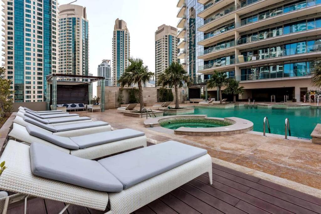 Trident Grand - Luxury 2br Marina And Sea View Apartamento
